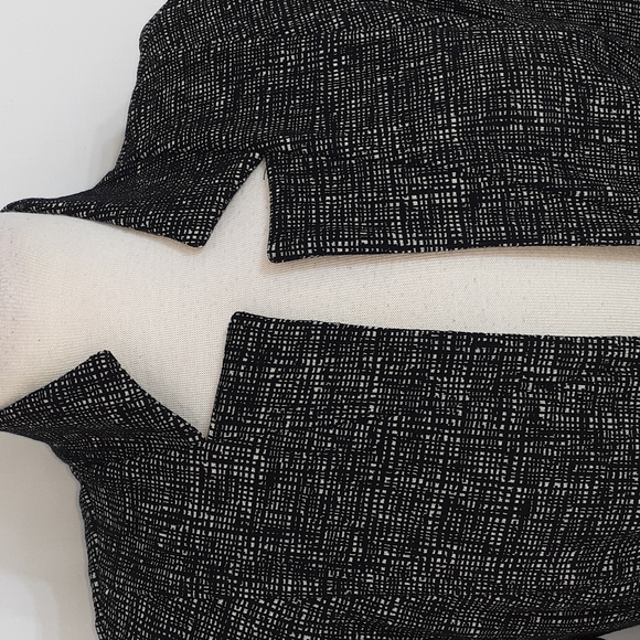 Buchanan Kang black and white Tweed Blazer jacket size 6 - Picture 2 of 8